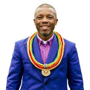 Pastor With Awards PNG 46