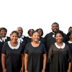 Pastor With Gospel Choir Png 44 PNG image