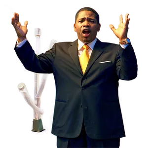 Pastor With Gospel Choir Png 76 PNG image