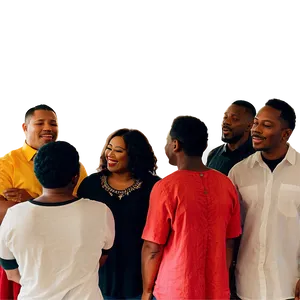 Pastor With Worship Team PNG Bge PNG