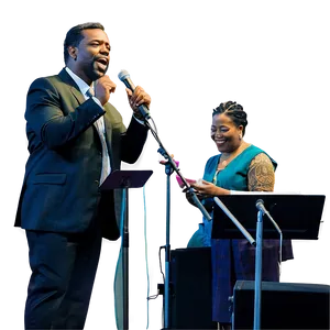 Pastor With Worship Team PNG Yay30 PNG