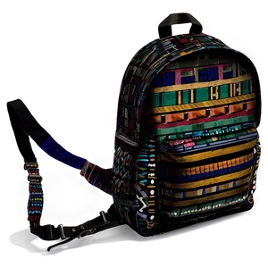 Patchwork Backpack PNG Wks53 PNG