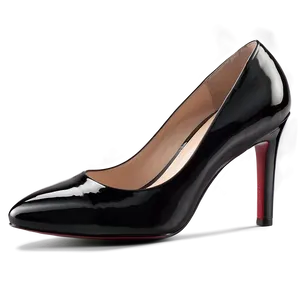 Patent Leather Heel PNG 06262024 PNG