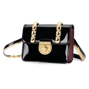 Patent Leather Purse Png Our67 PNG image
