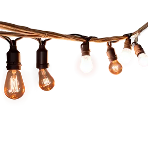 Patio String Light Png 06212024 PNG image