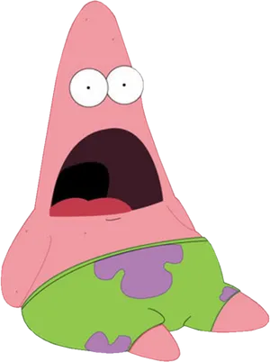 Patrick_ Star_ Surprised_ Expression PNG image