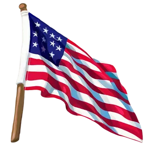 Patriotic American Flag Art PNG Ebv90 PNG