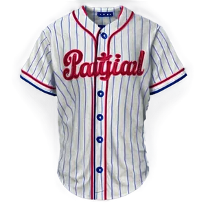 Patriotic Baseball Jersey PNG Sot