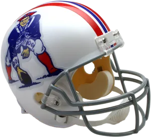 Patriotic Football Helmet Design PNG image