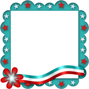 Patriotic Frame Design PNG image