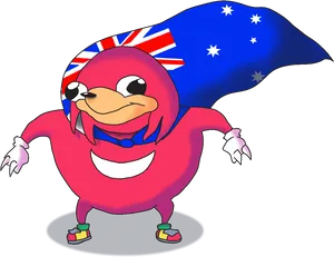 Patriotic Knuckles Cape Australia Flag PNG image