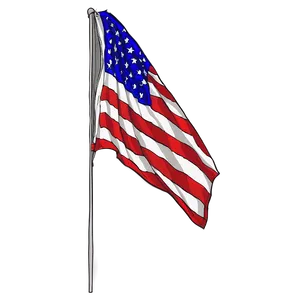 Patriotic Usa Flag Png 06212024 PNG image