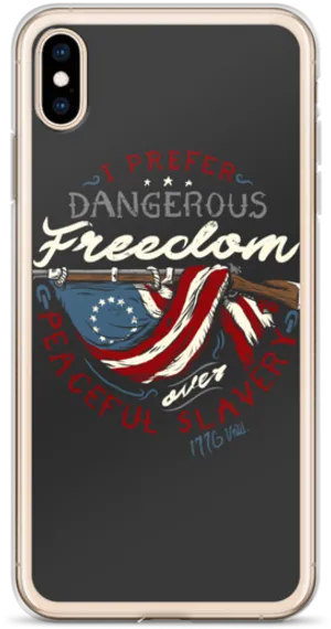Patriotici Phone Case Mockup PNG