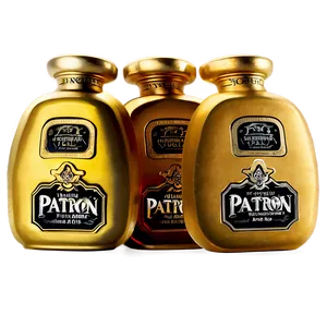 Patron Gold Tequila PNG 5 PNG