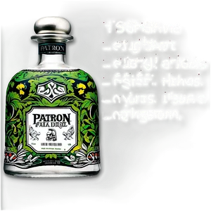 Patron Limited Edition Bottle Png 06122024 PNG image