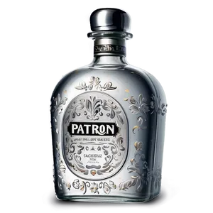 Patron Silver Elegance Png 06122024 PNG image