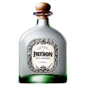 Patron Silver Smooth Bottle PNG 27 PNG