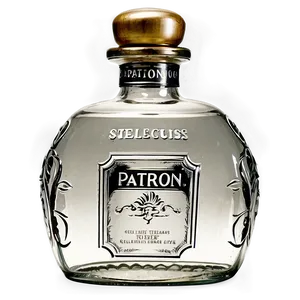 Patron Silver Tequila Elegance PNG 06292024 PNG