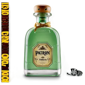 Patron Tequila Bottle No Background PNG Rjr65 PNG
