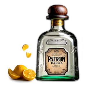 Patron Tequila Bottle No Background PNG Wxw21 PNG