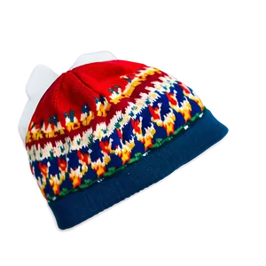 Patterned Beanie PNG Qrn PNG