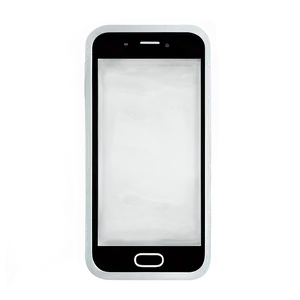 Patterned Smartphone Outline PNG 06132024 PNG