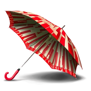 Patterned Umbrella PNG 13