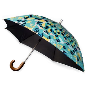 Patterned Umbrella PNG 63
