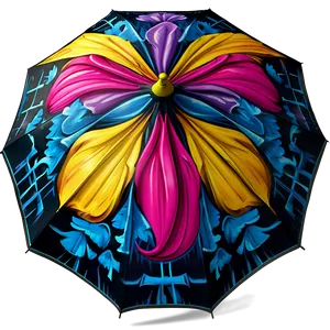 Patterned Umbrella PNG Ewp