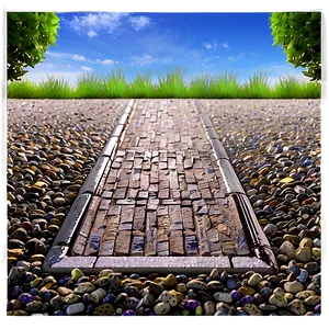 Paving Gravel Pathway PNG Ate PNG