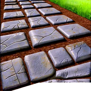Paving Stones Garden Path PNG Gvl46 PNG