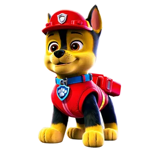 Paw Patrol Action PNG Qmk