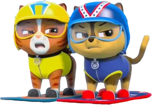 Paw Patrol Animated Pups Clipart PNG image