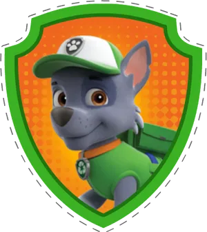 Paw Patrol Character Rocky