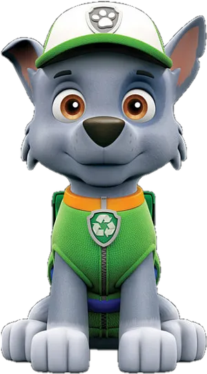 Paw Patrol Rocky Portrait