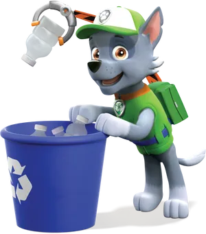 Paw Patrol Rocky Recycling Duty