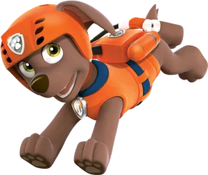 Paw Patrol Zuma Action Pose