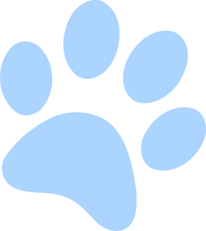 Paw Print Graphic Icon PNG image