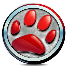 Paw Print In Circle Png Hlc82 PNG image