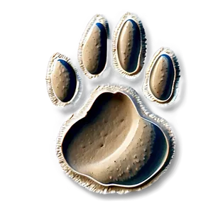 Paw Print In Sand Png Ruh86 PNG image