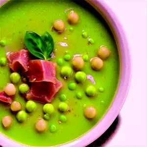 Pea And Ham Soup PNG Lnl67 PNG