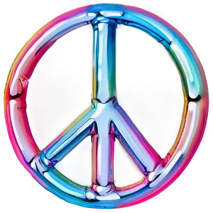 Peace Sign In Bubble PNG 92