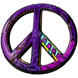 Peace Sign In Graffiti Wall Png Off PNG image
