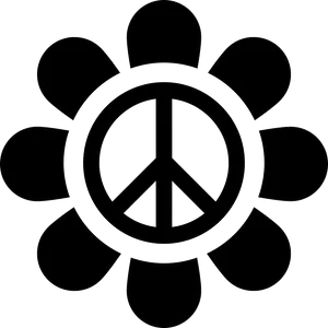 Peace Symbol Graphic PNG image