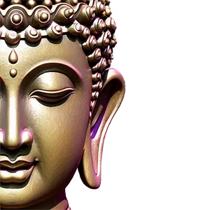 Peaceful Buddha Face Png 06262024 PNG image