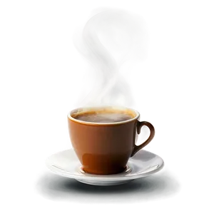 Peaceful Coffee Steam PNG Vvd PNG