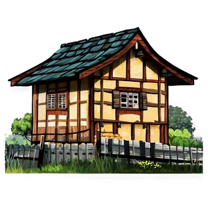Peaceful Countryside Village Photo PNG 97 PNG