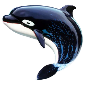 Peaceful Orca PNG Pus PNG