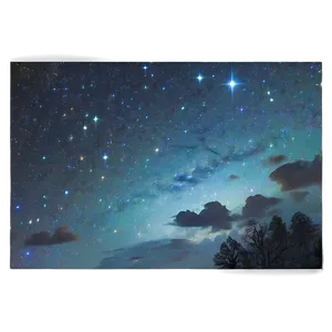 Peaceful Starry Sky PNG 06252024 PNG
