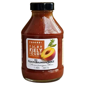 Peach Bourbon Bbq Sauce Png 06282024 PNG image